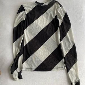 H&M Sheer Printed Top